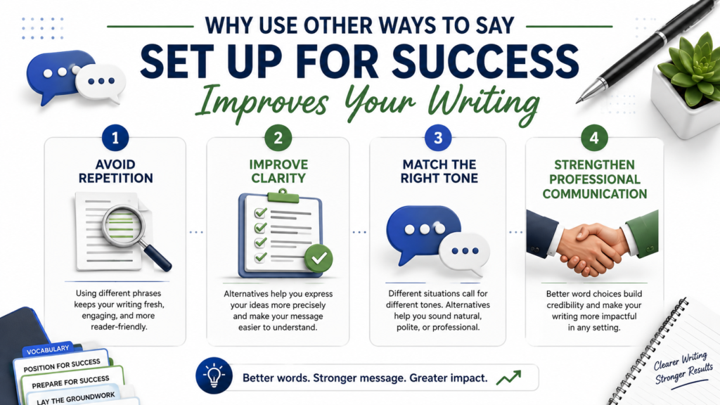 Benefits of using alternatives to set up for success