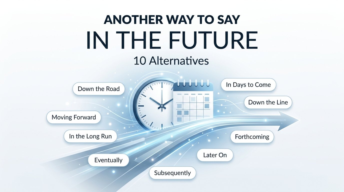 another way to say in the future