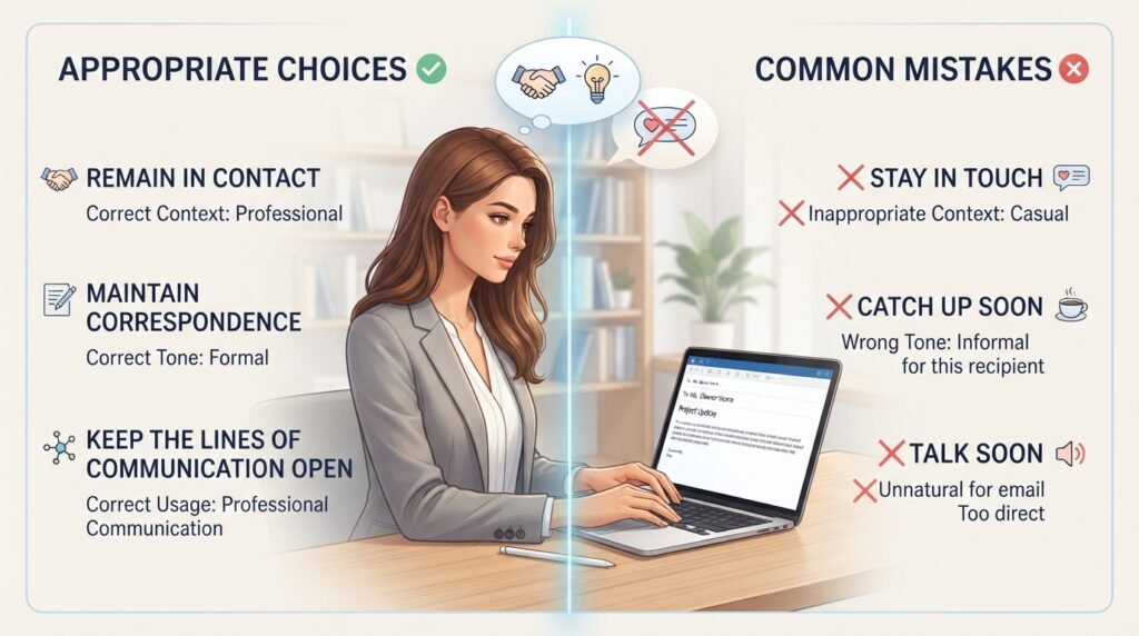 Common mistakes when using alternatives to stay connected