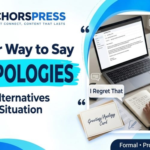 another way to say my apologies