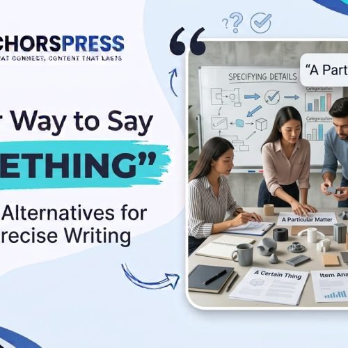 another way to say something